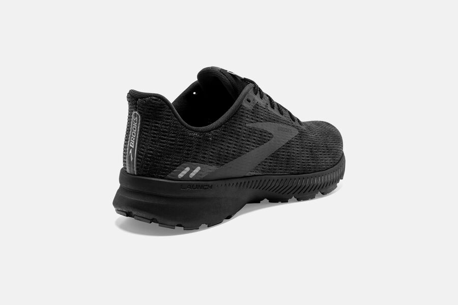 Brooks Israel Launch 8 Road Running Shoes Mens - Black - IDN-862071